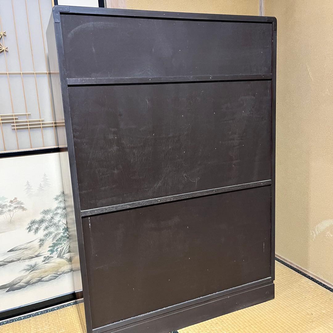 水屋箪笥 和箪笥 茶箪笥戸棚 昭和レトロ 飾り棚