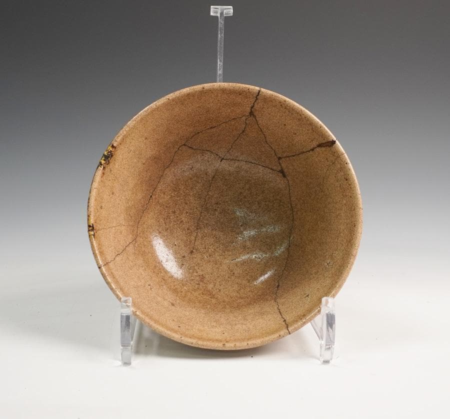 時代 古萩茶碗 用心箱 茶道具