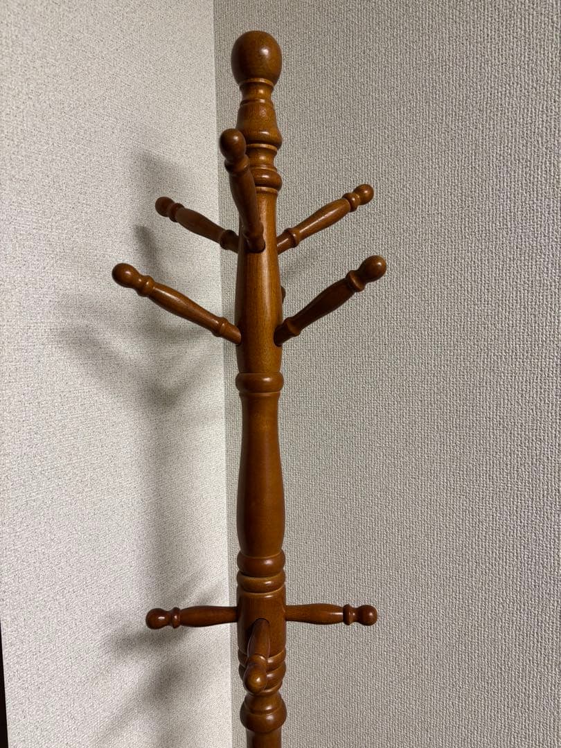 木製コートラック 傘立て付きヴィンテージ