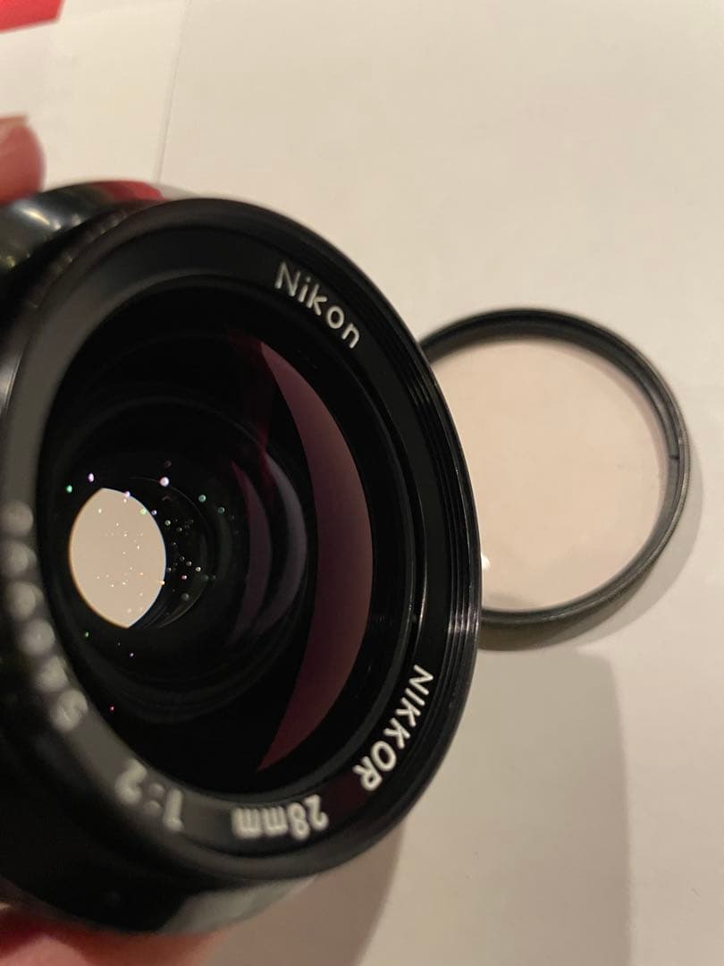 Nikon FE2（シルバー×ブラック）+ NIKKOR AI 28mm F2