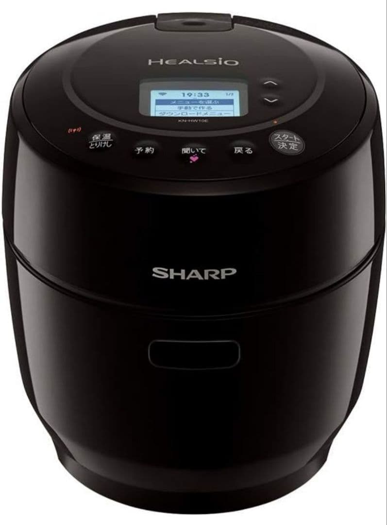 [新品•未開封] SHARP ヘルシオ ホットクック KN-HW10E-B 黒