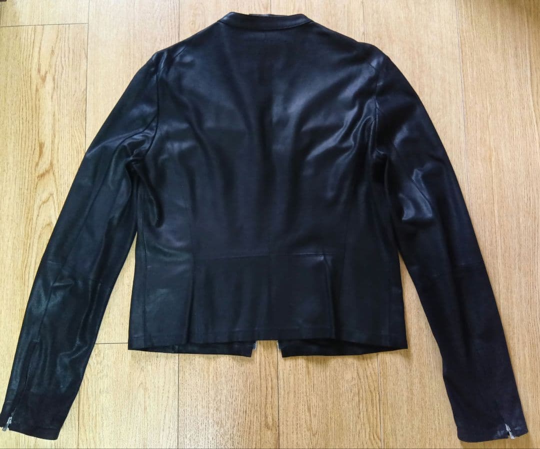 Rawtus ロゥタス 山羊革ゴードレザー シングルライダース サイズ38　黒