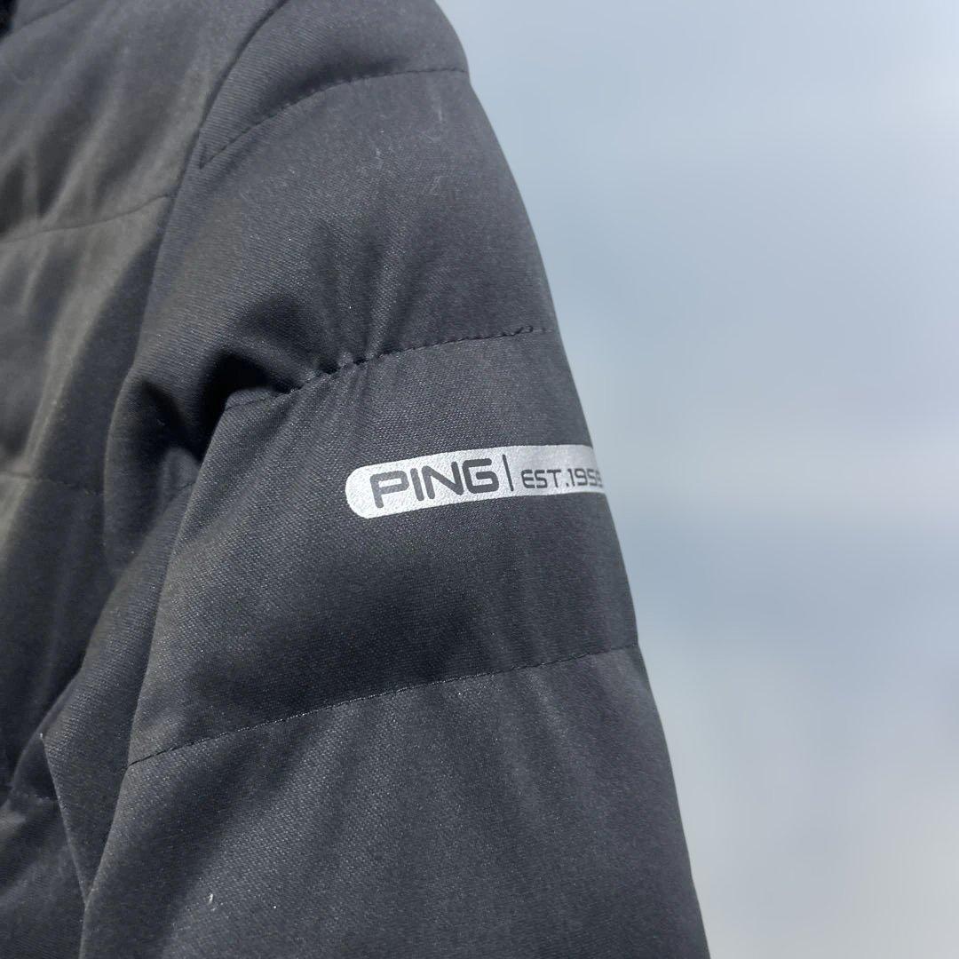 PING ♡中綿ジャケット ブラック　最終値下げ❗️