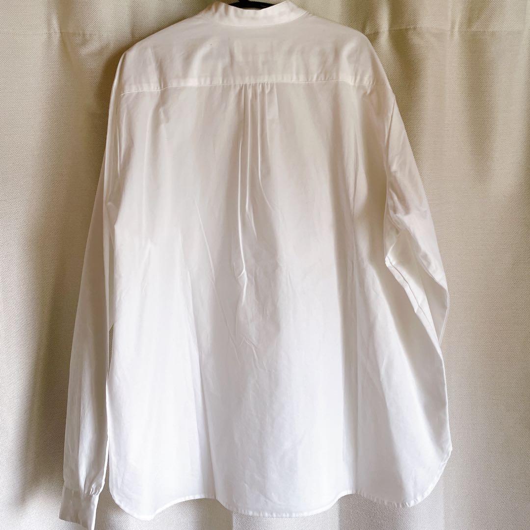 A PIECE OF LIBRARY フリル長袖シャツ