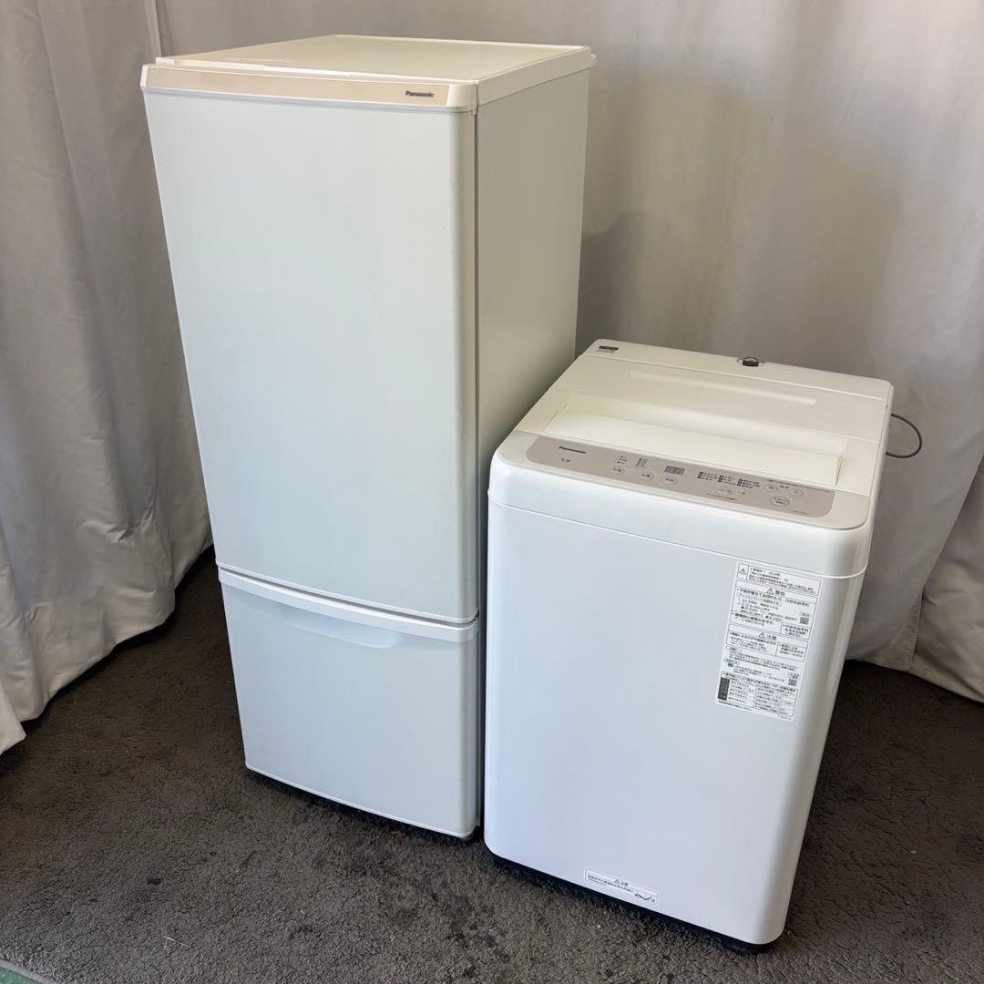 86　パナソニック　冷蔵庫　洗濯機　家電セット　設置無料　単身　綺麗　中古　安い