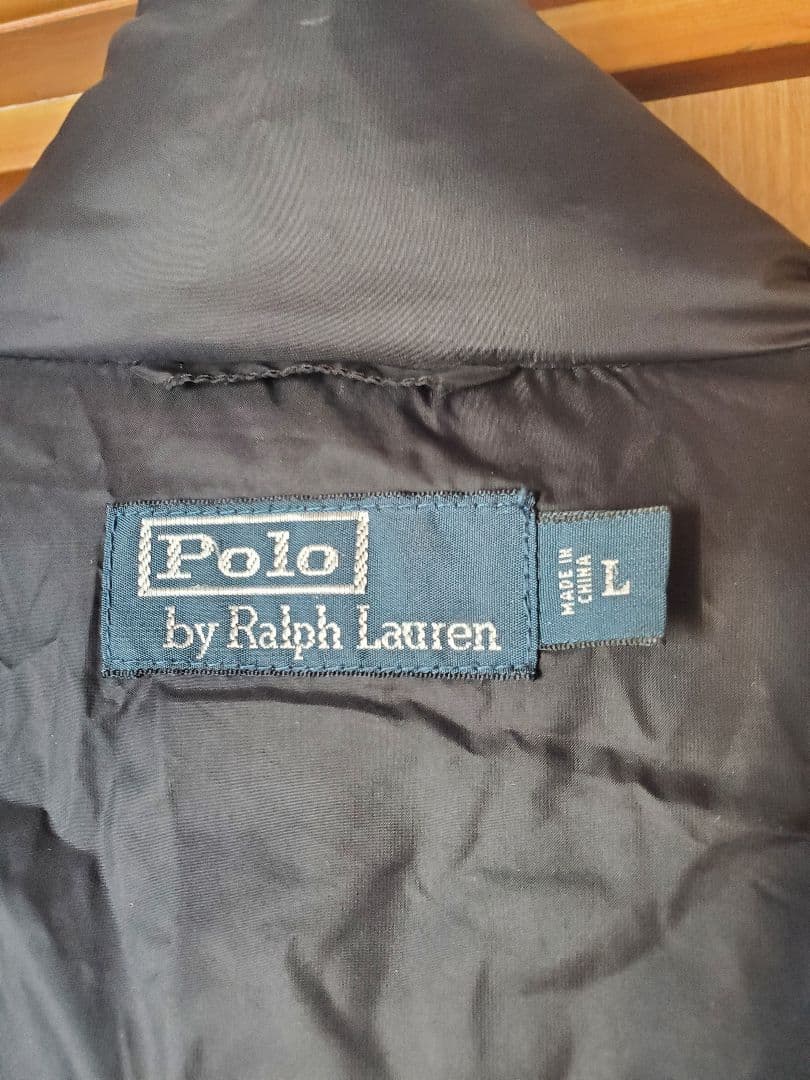 ポロバイラルフローレン ダウンジャケット 90S ネイビー