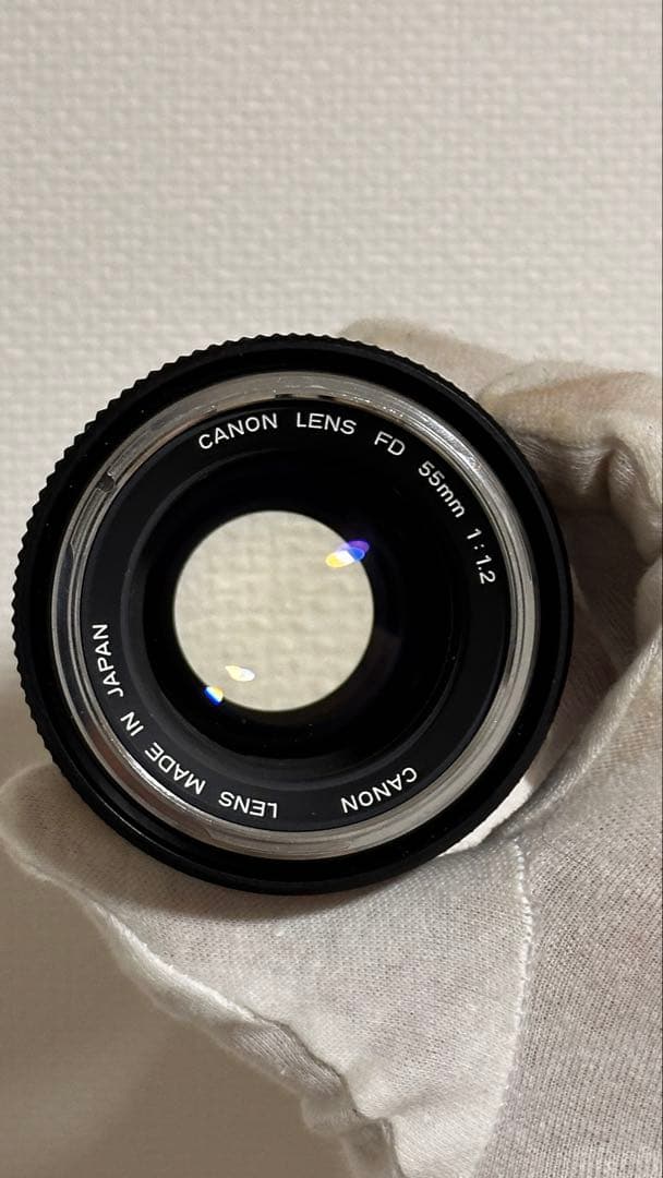レンズ(単焦点) Canon FD 55 f/1.2 k&f adapter EF mount