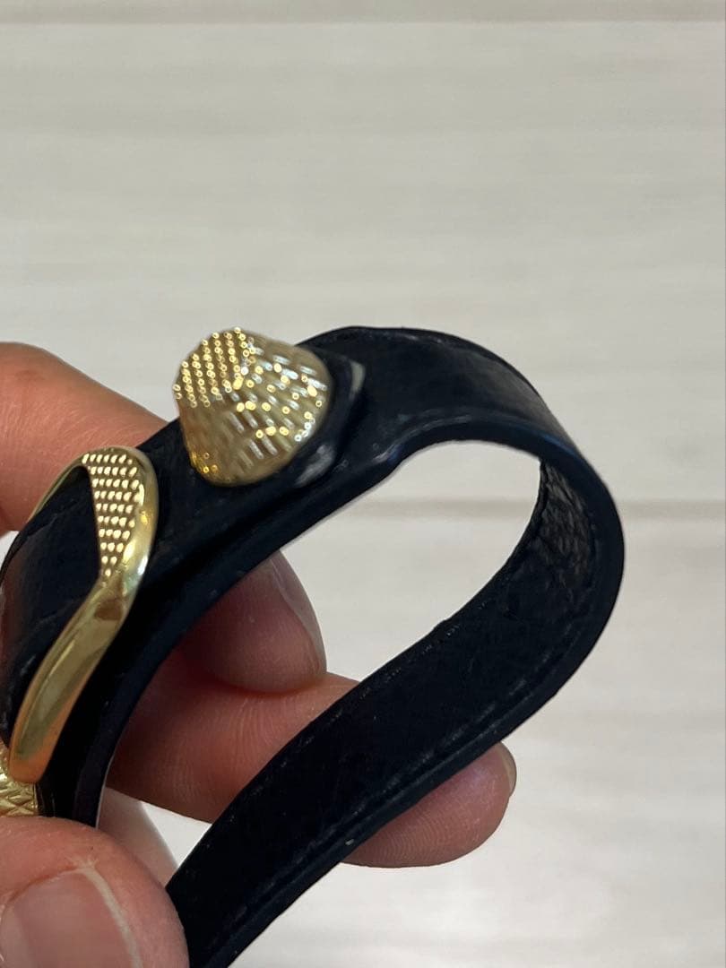 ☆rntruさま専用☆BALENCIAGA ジャイアント レザー バングル