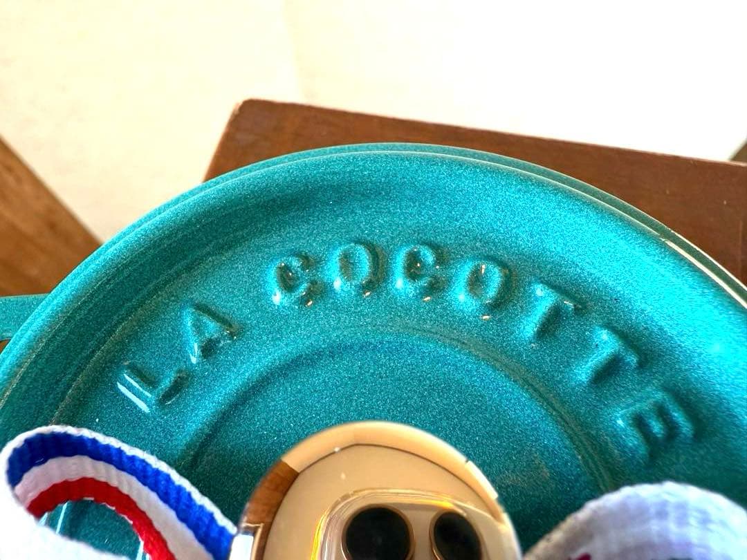 ストウブSTAUB完全限定希少廃盤色ミントココットラウンド１０ｃｍ新品生涯保証付