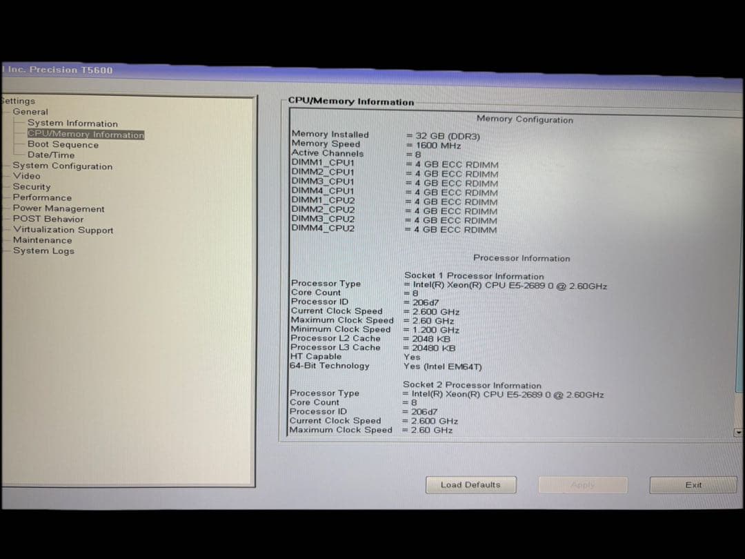 【大幅値下げ】動作品 Dell Precision T5600 本体