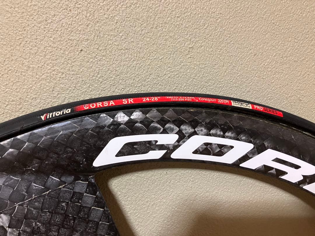 カズ　CORIMA バトンホイール　3スポーク