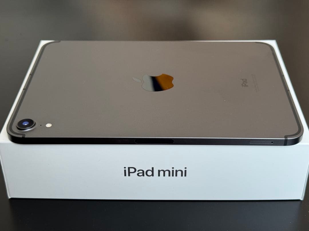 【美品】iPad mini6 64GB セルラーモデル スペースグレイ