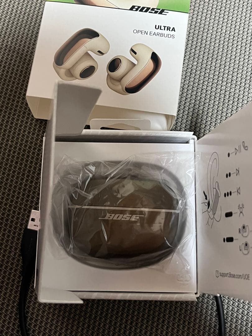 Bose Ultra Open Earbuds、カバーセット　美品