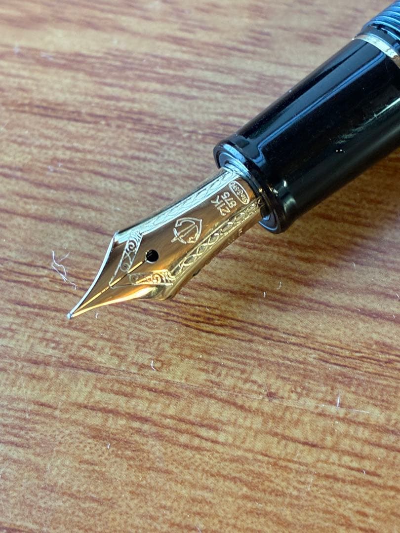 【美品】万年筆 SAILOR プロフィットスタンダード21 中細(MF) 黒