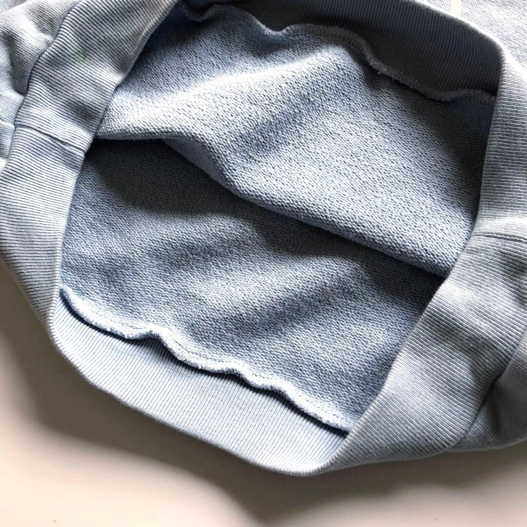 ★美品★GUCCI ロゴスウェット ブルー ヴィンテージ ラグラン 現行