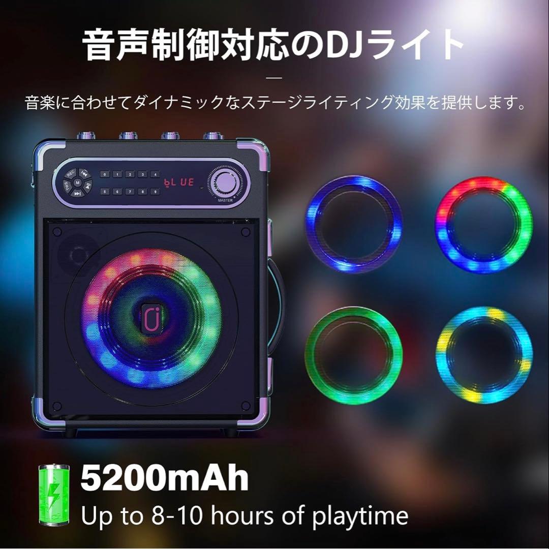 野外スピーカー+ワイヤレスマイク3本 説明書付属