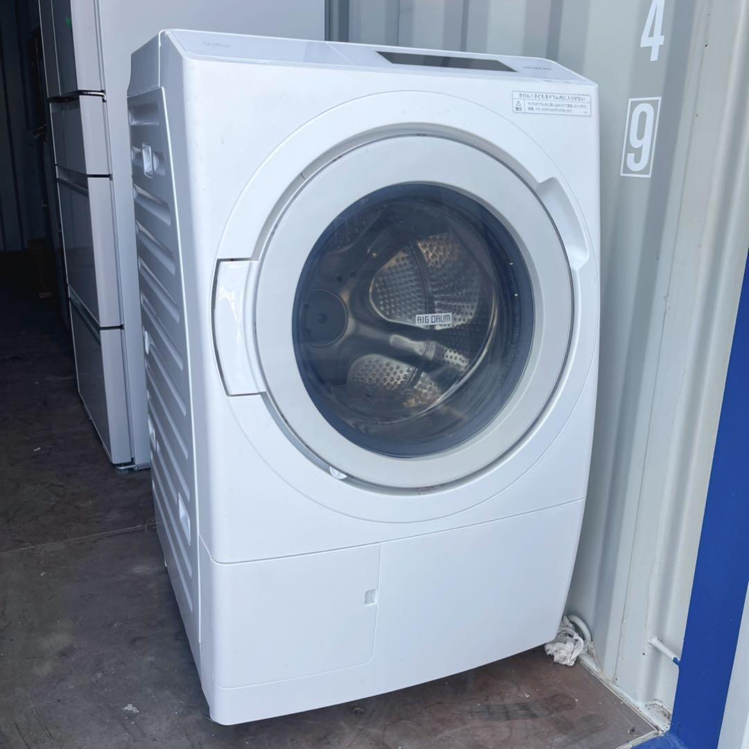 取付無料！日立最上位モデル洗剤自動投入熱乾燥搭載ドラム式洗濯機！ 冷蔵庫