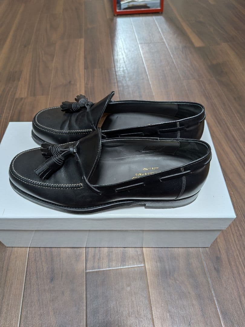 フラテッリジャコメッティ　タッセルローファー　サイズ41　シューツリー付き