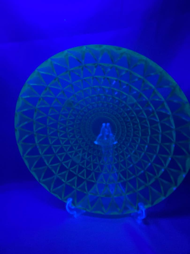 ルネ・ラリック ロザス プレート 大皿 ガラス皿 花柄 バラ窓 1930年代