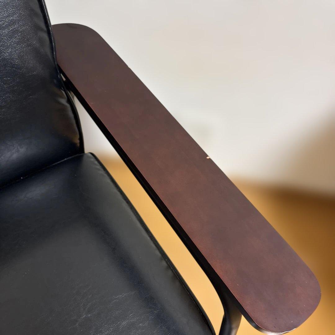 1Pソファ 76cm チェア 76幅ソファ 一人掛け バイキャスト風 pvc