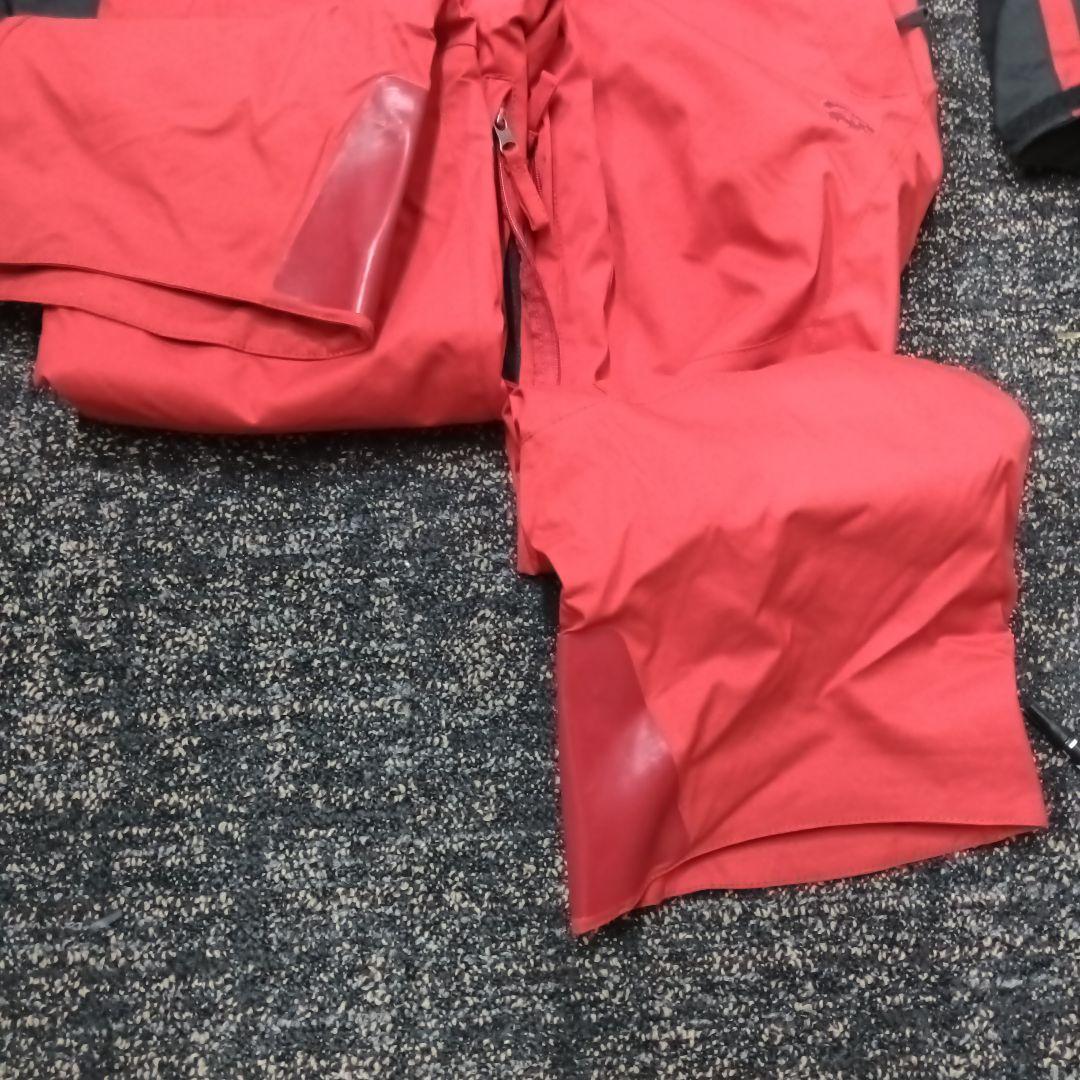 FABRICE スキーウェア 黒赤 2点セット