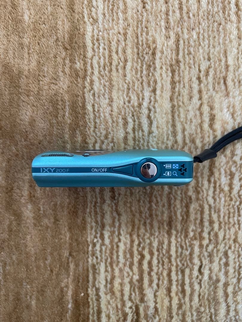 Canon キャノン IXY 200F ブルー 動作確認済み 極美品