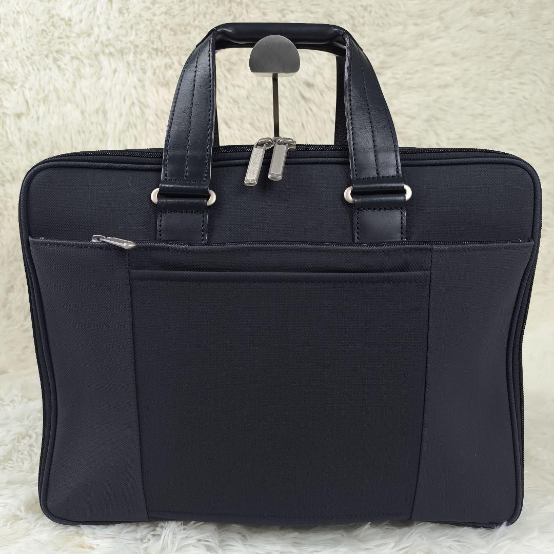 未使用級✨ エース ソニーバイオ コラボ デュラテクト V ブリーフケース 紺