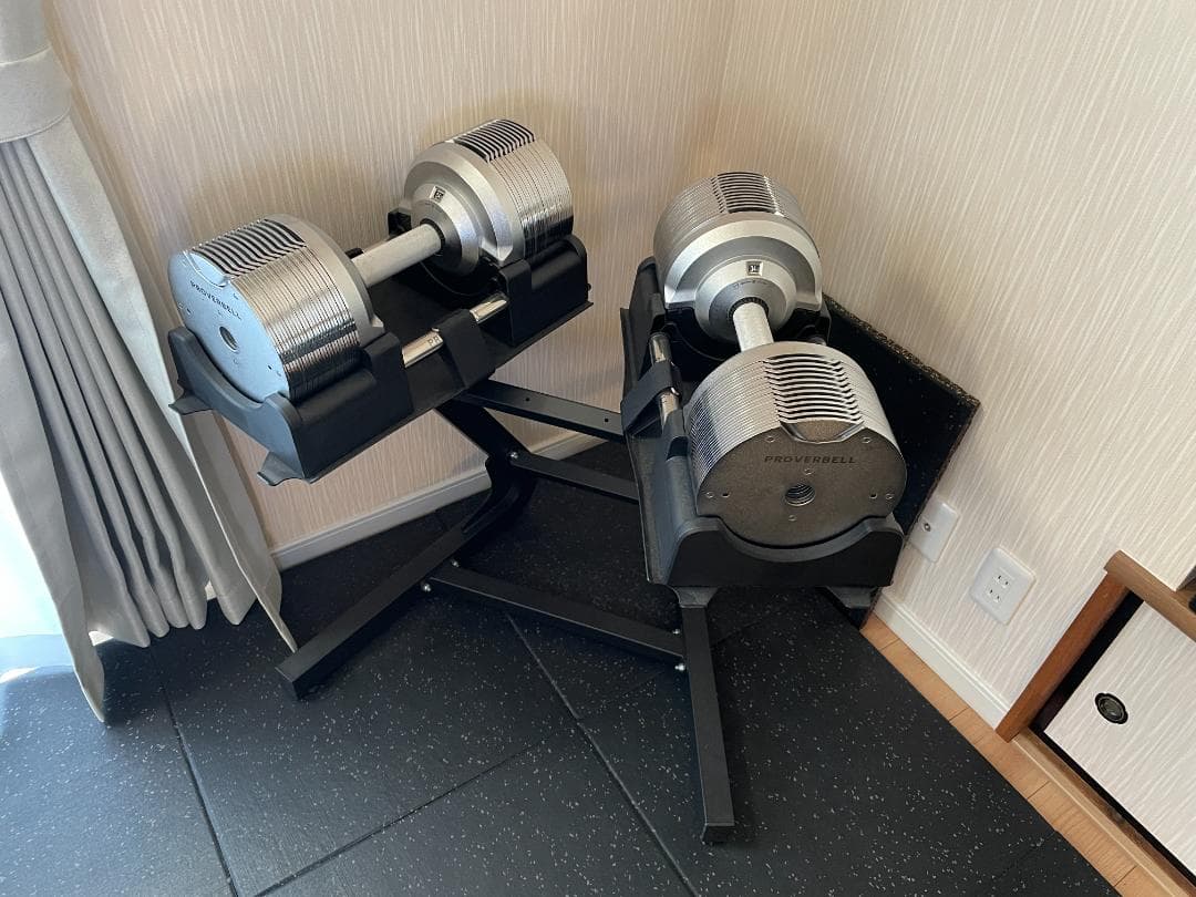 プロバーベル41.5kgスタンド付きセット①