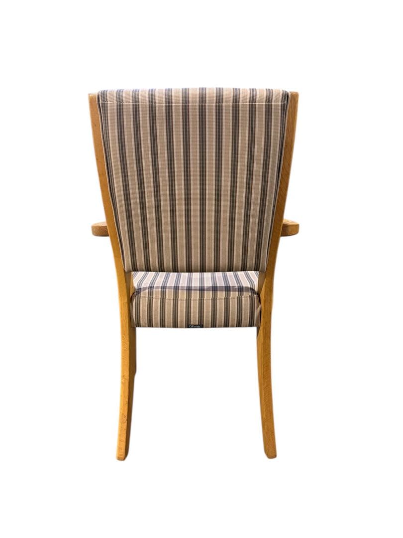 【美品】oliver アームチェア ダイニングチェア オリバー