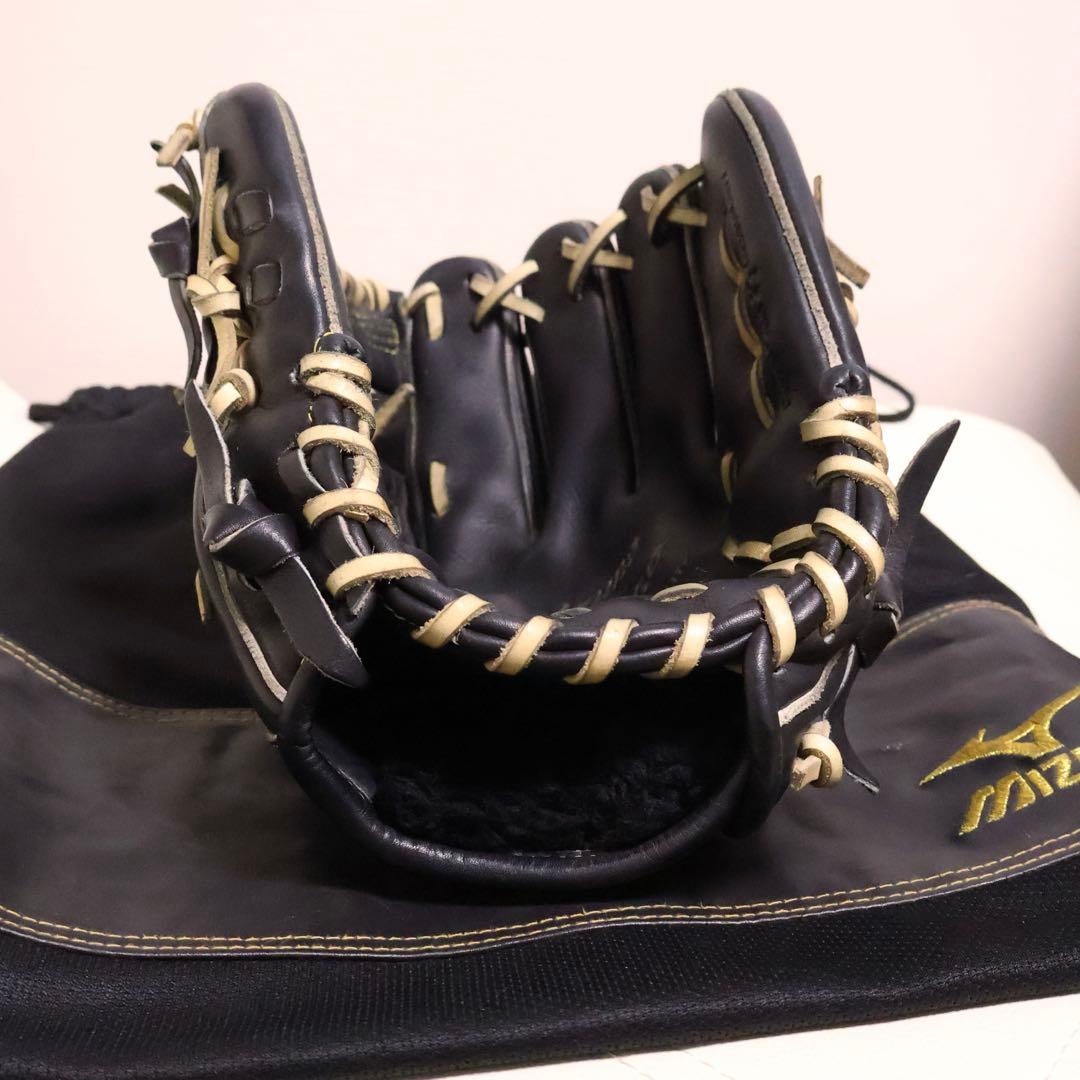 Mizuno Pro ミズノプロ　硬式グローブ　内野手用　ブラック