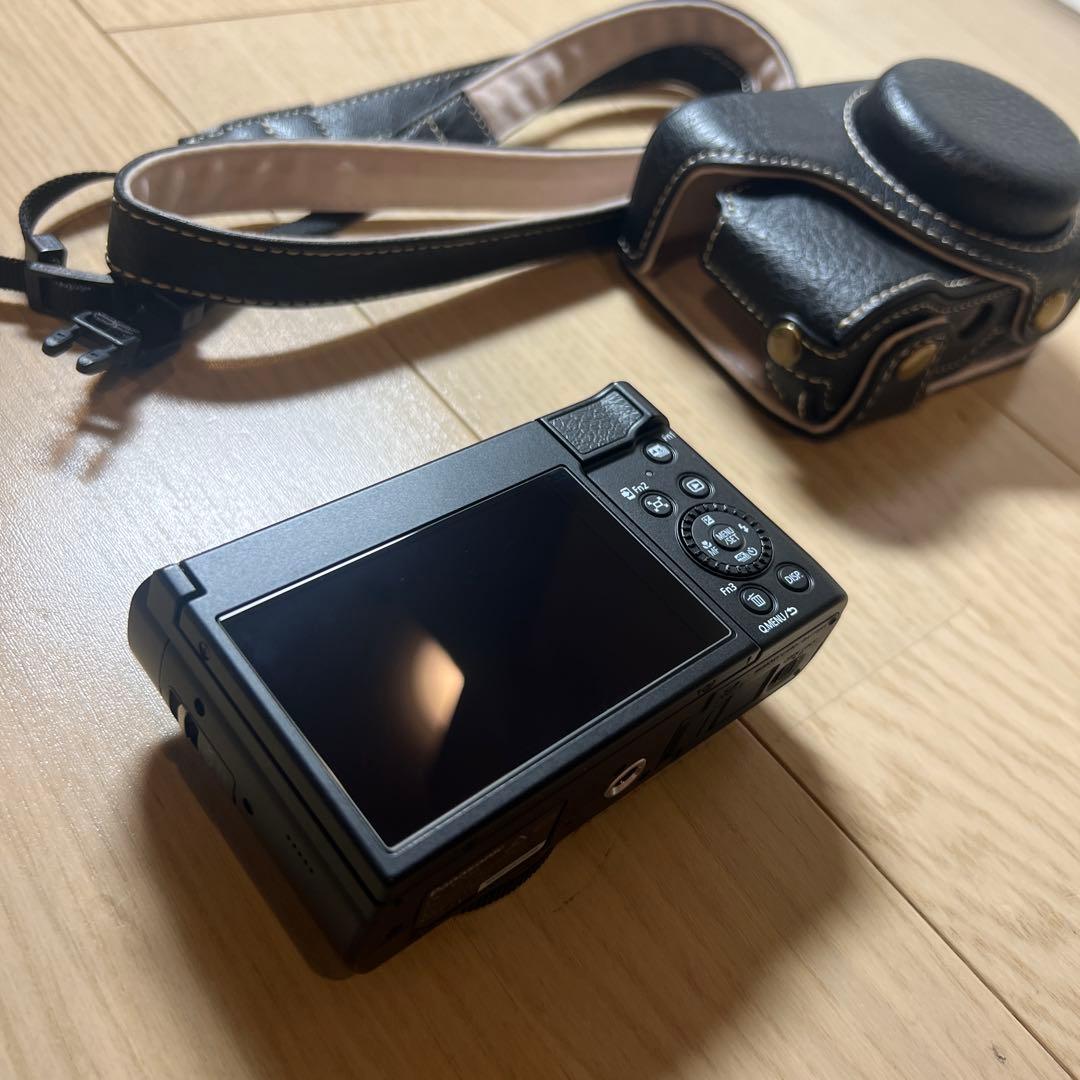 美品 LUMIX TZ99 DC-TZ99 レザーケース付き コンデジ