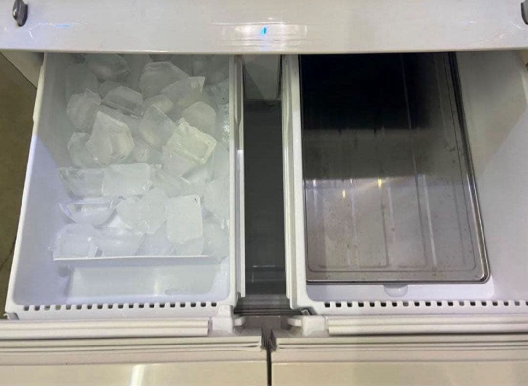 2013年式 384L シャープ 冷蔵庫 SJ-PW38X-S