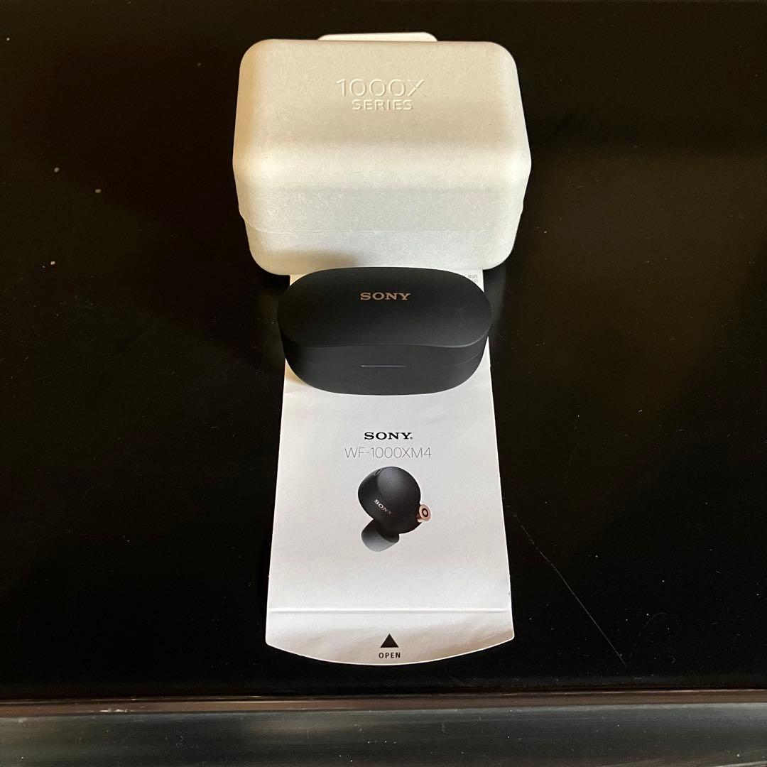 SONY WF-1000XM4 ブラック ワイヤレス ノイズキャンセリング