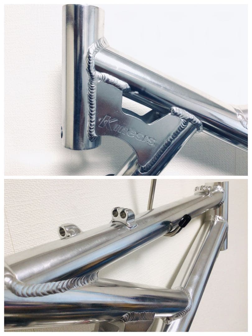 レース用フルサスMTB 英国製 Kinesis アルミ合金フレームセット 未使用