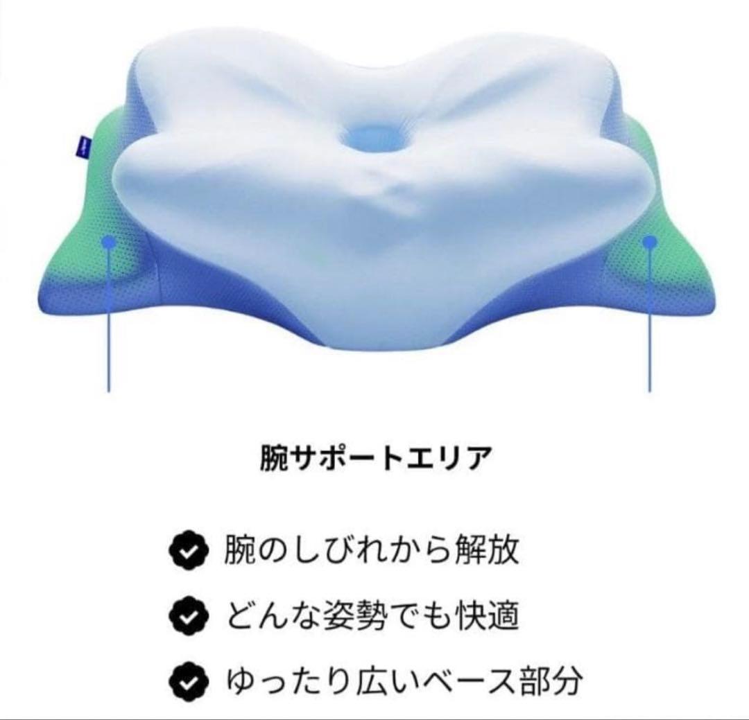 新品・未開封　Derila Ergo 枕｜公式購入品｜人間工学設計・首肩サポート