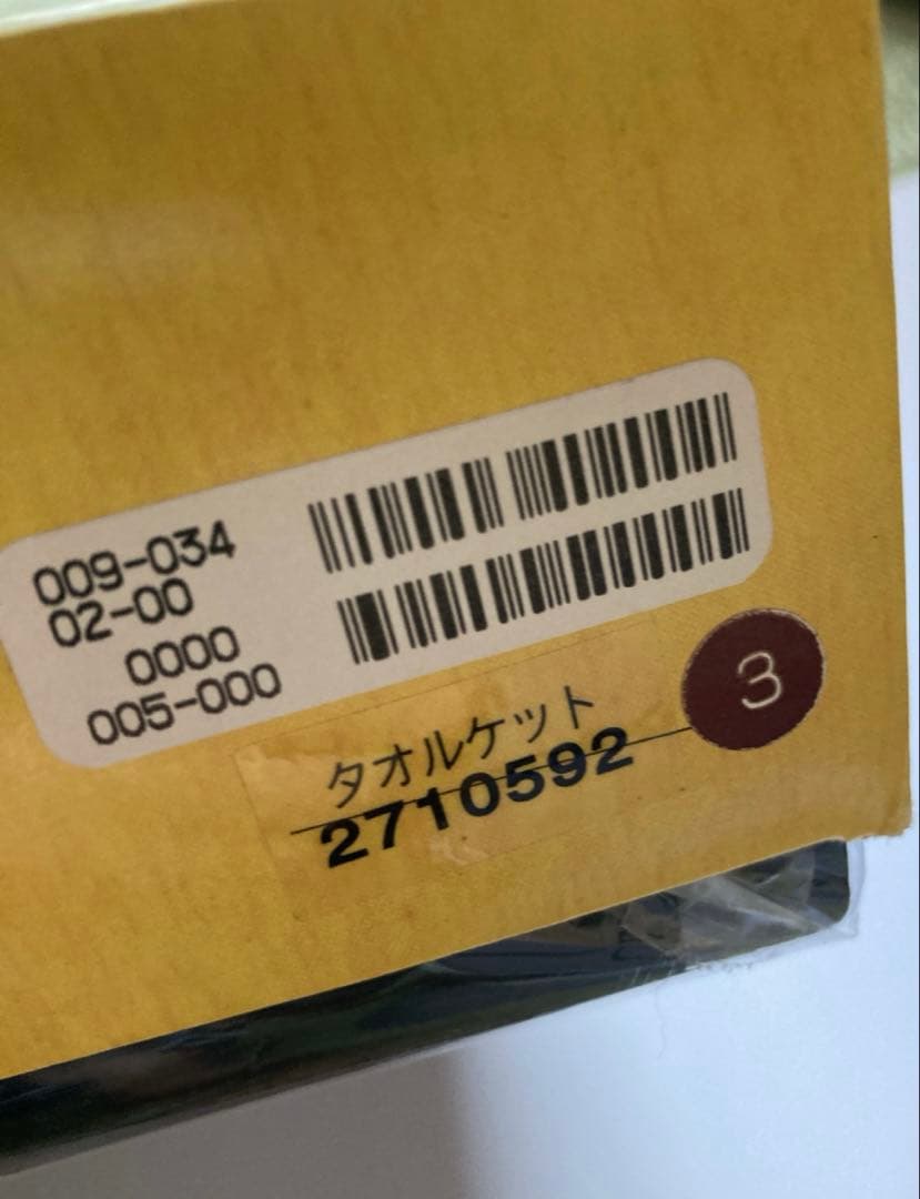 新品　FENDI フェンディ 大判タオルケット ズッカ柄 140×200cm