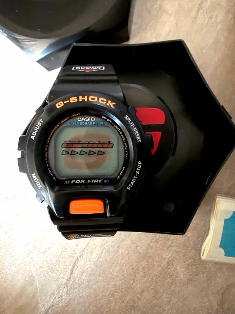 CASIO G-SHOCK DW-6600 ブラック×オレンジ FOX FIRE