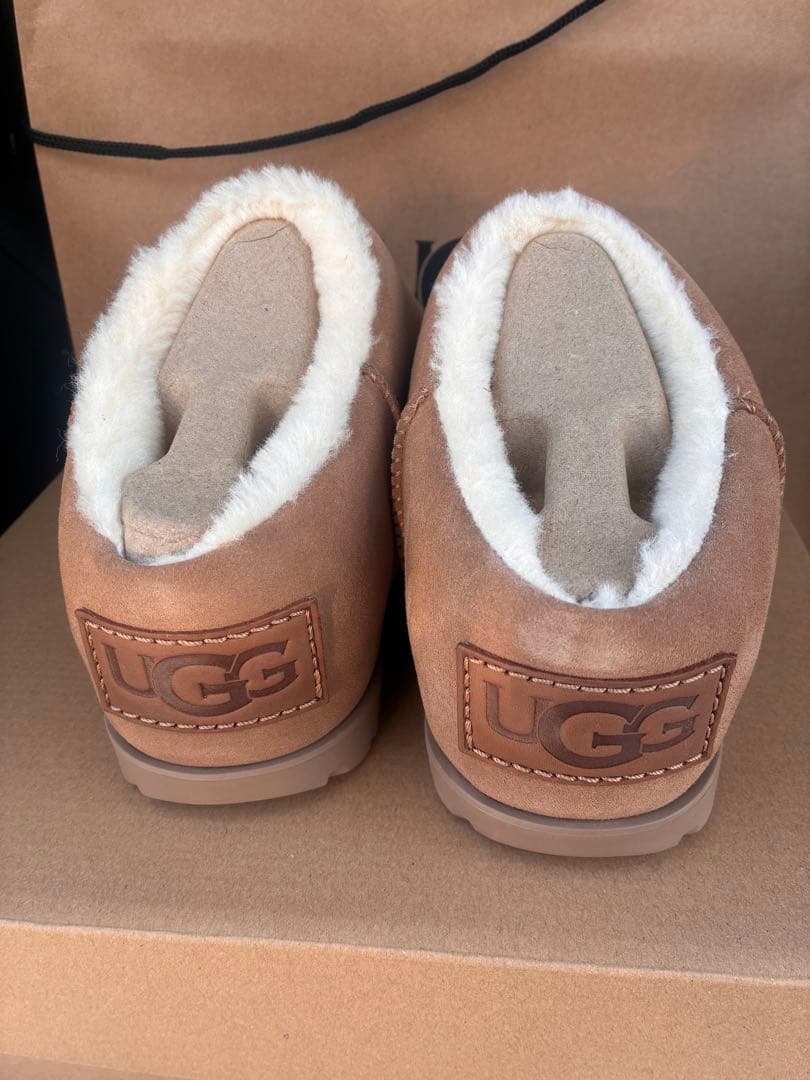 UGG pumped SLID ブラック　24.0 アグ　パンプド　スライド