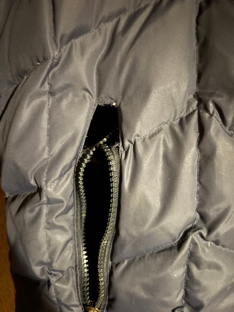 【状態考慮】Moncler ダウンジャケット　ネイビー