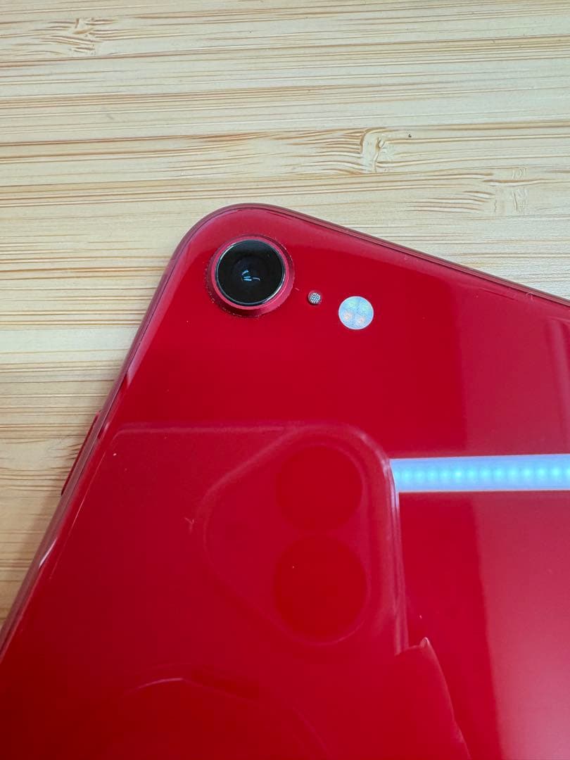 Apple iPhone SE (第3世代) レッド バッテリー82% 美品中古