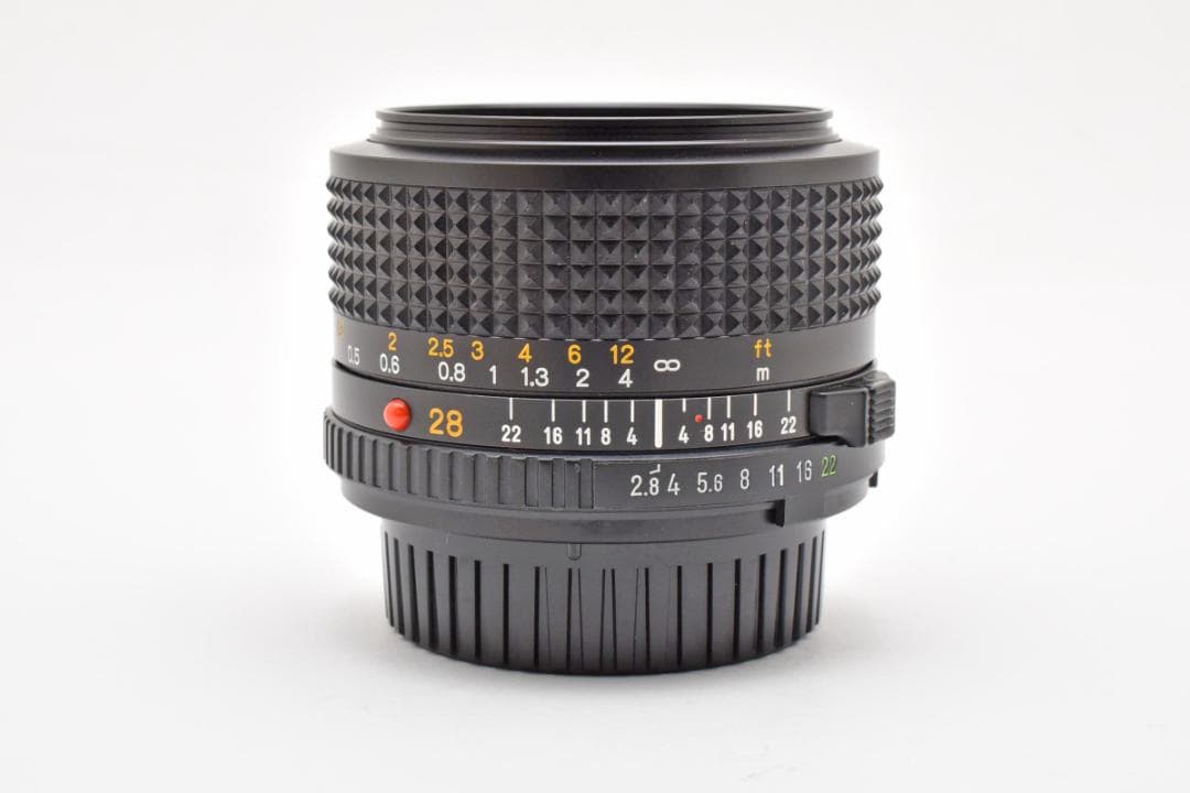 Minolta New MD 28mm F2.8 ミノルタレンズ #7692