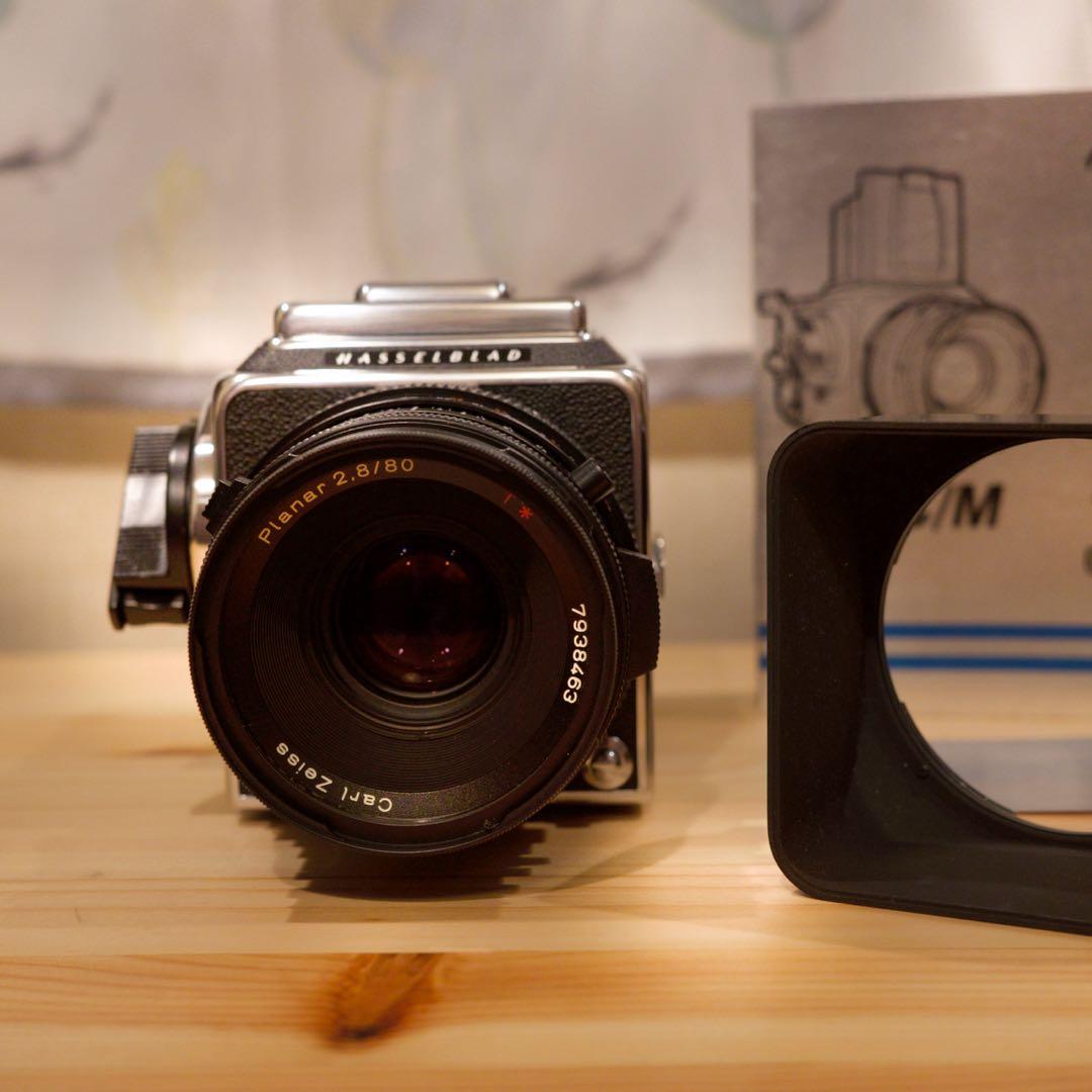ハッセルブラッド500C/M Planar 2.8/80付き　美品