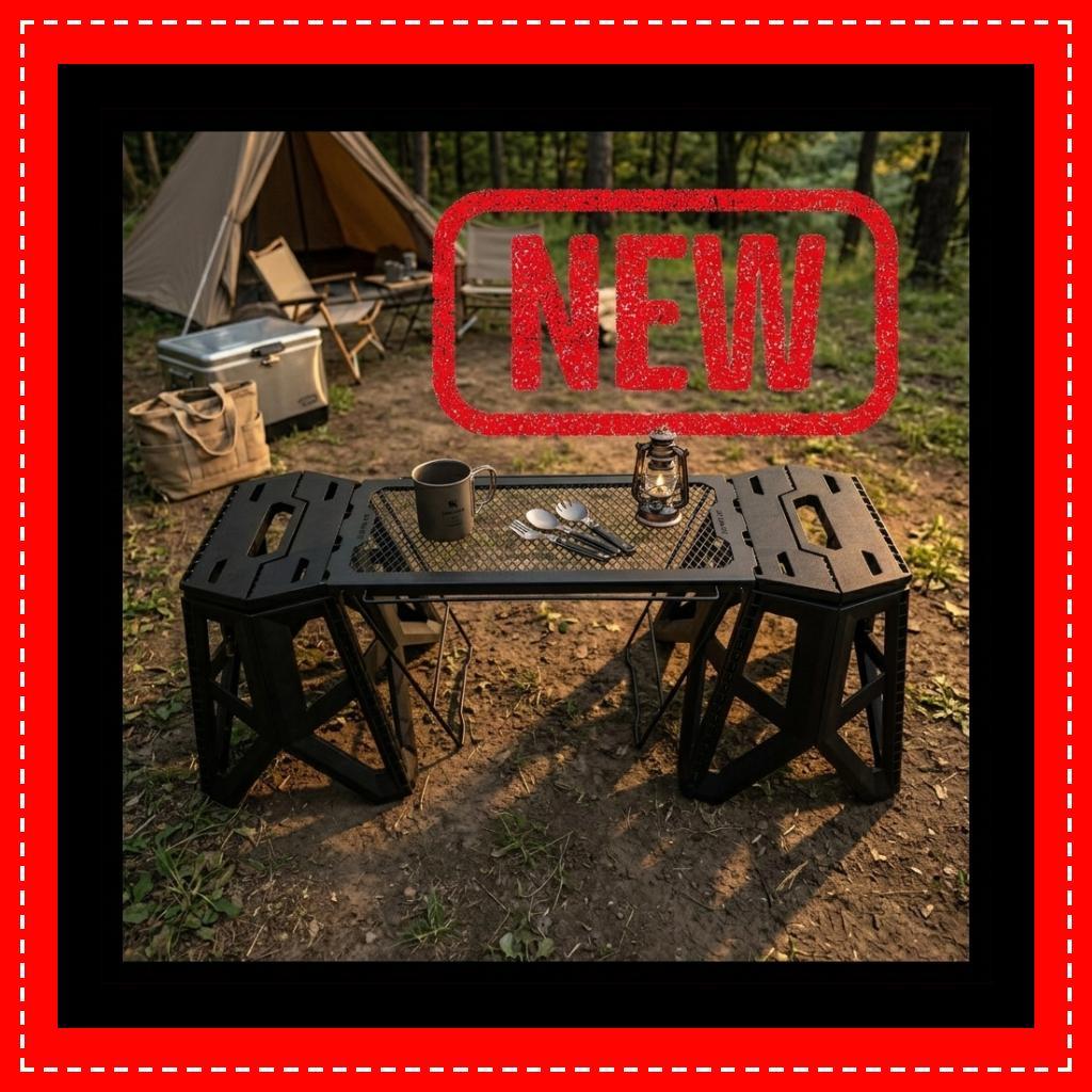 ジャグ置き　アイアンテーブル　脚立　スツール　ソロキャンプ　ラック　ゴールゼロΔ
