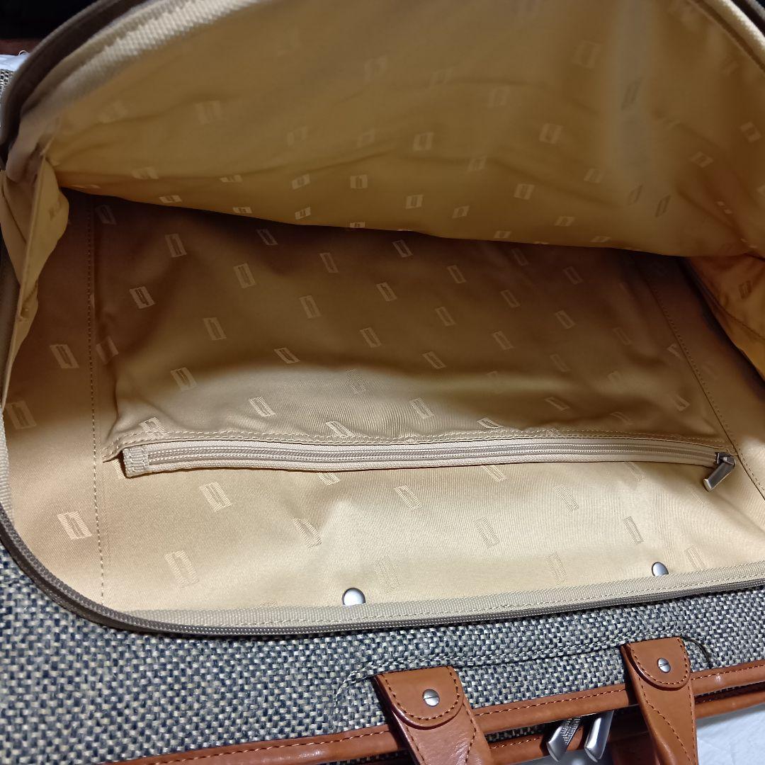 【美品】Hartmann ハートマン レザー ツイード ガーメントケース