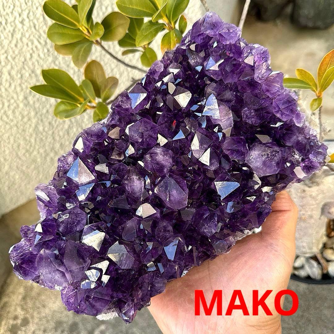 M1890☆アメジストクラスター2.4Kg☆ウルグアイ産☆N60104-A
