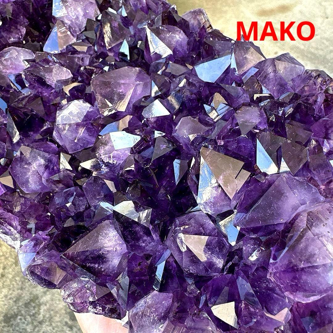 M1890☆アメジストクラスター2.4Kg☆ウルグアイ産☆N60104-A