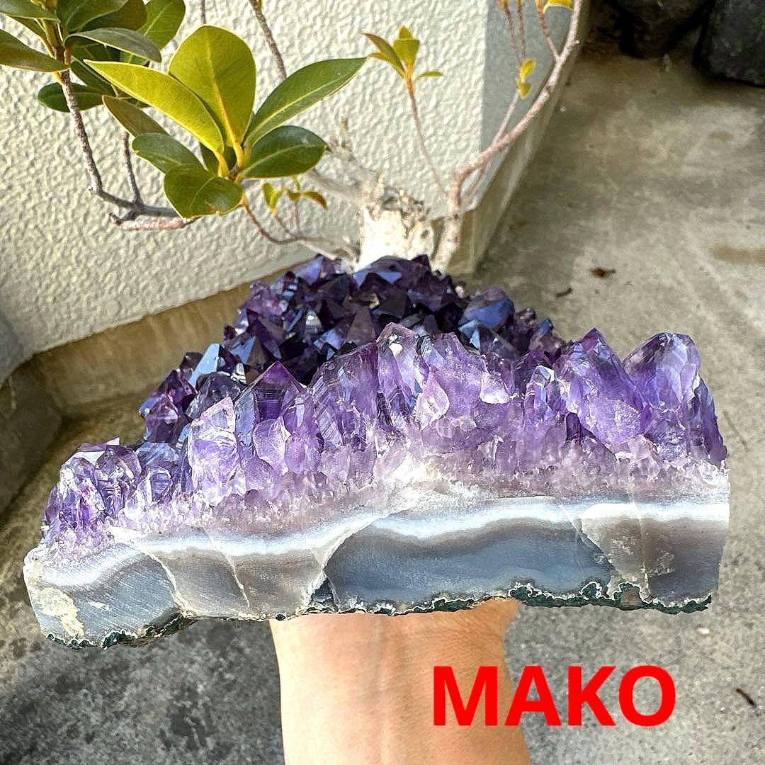 M1890☆アメジストクラスター2.4Kg☆ウルグアイ産☆N60104-A