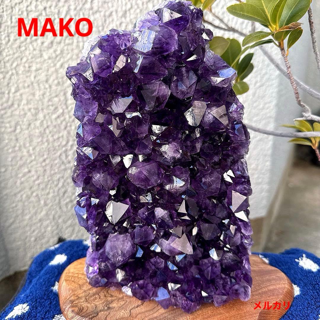 M1890☆アメジストクラスター2.4Kg☆ウルグアイ産☆N60104-A
