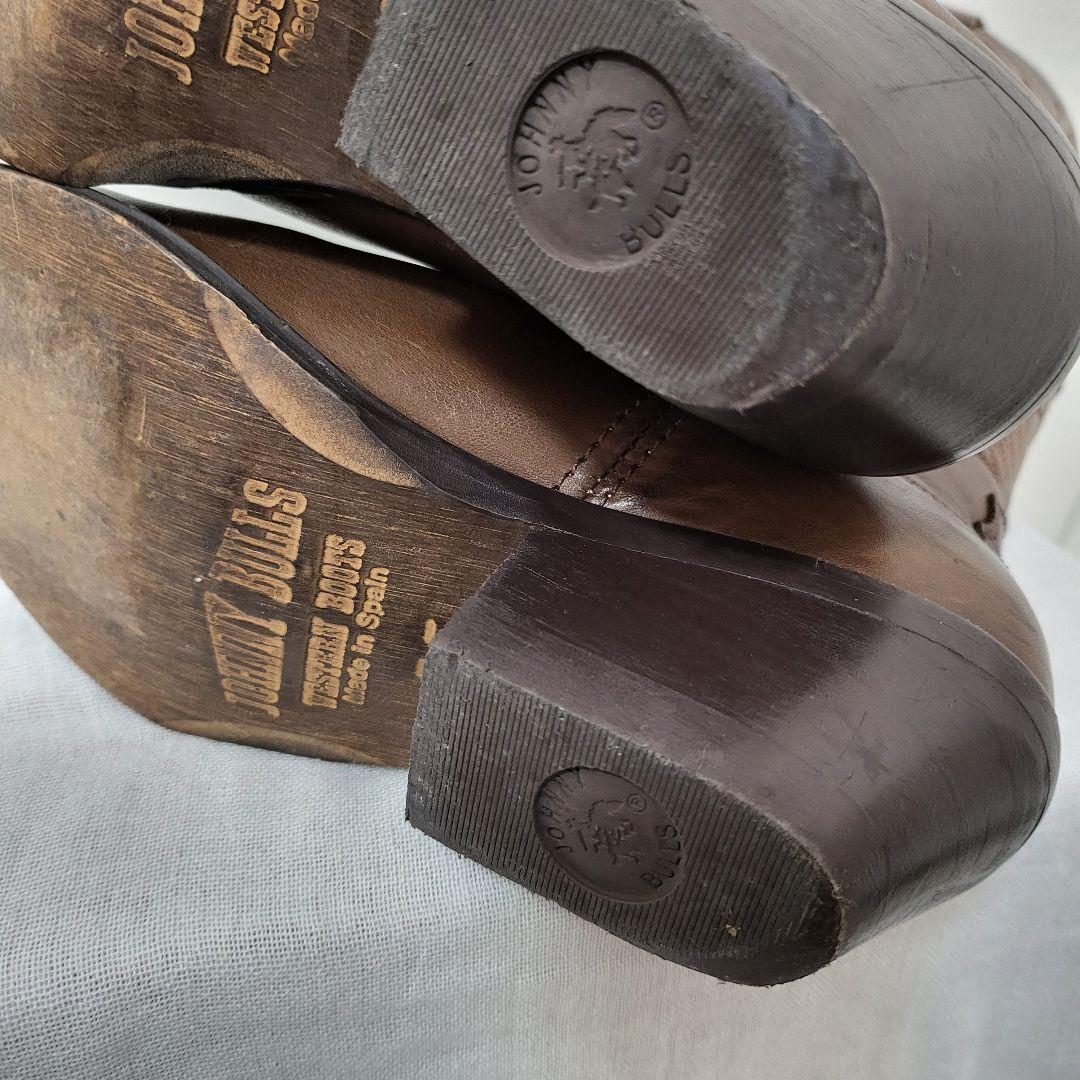 ☆レア美品☆JOHNNY BULLS ジョニーブルズ ウエスタンブーツ