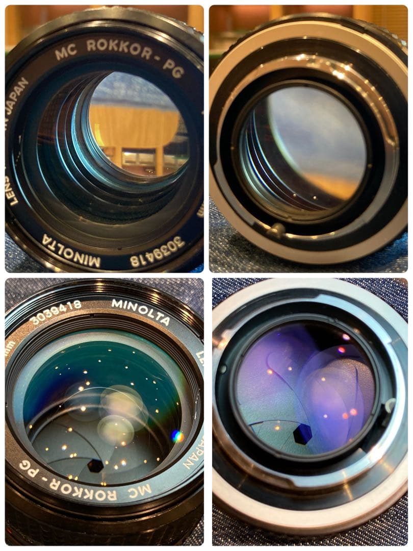 minolta srt101★ロッコールf1.4 ★完動品＊美品＊初期保証付き